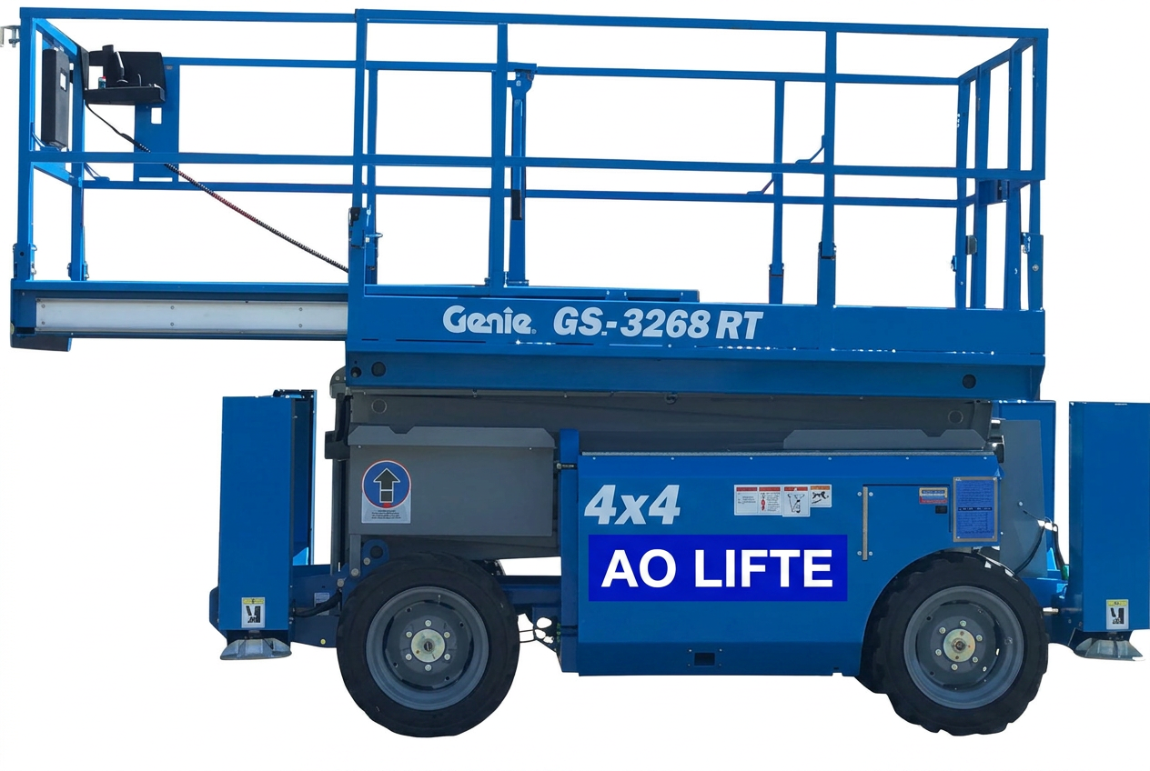 GENIE GS-3268 RT 11,80 m arbejdshøjde