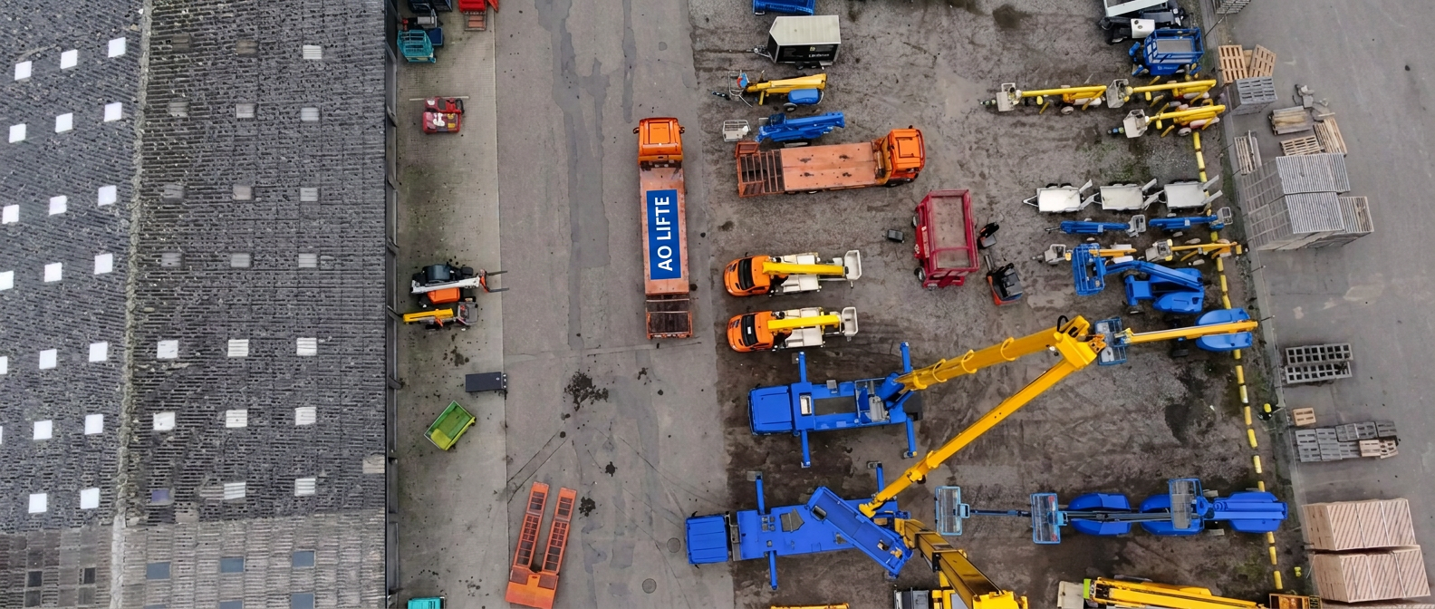 AO Liftes gårdsplads med lifte